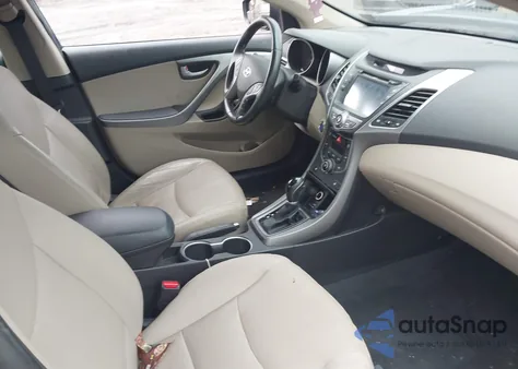 2015 Hyundai Elantra Limited z USA, uszkodzony, nr VIN KMHDH4AE9FU283927